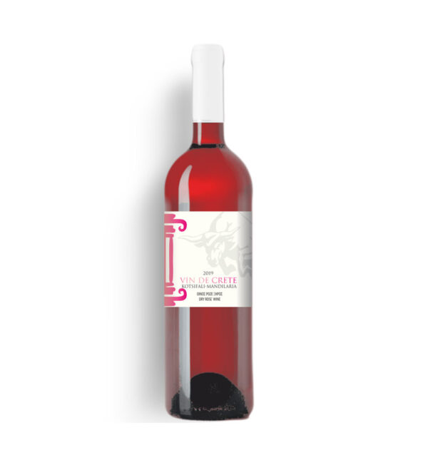 VIN DE CRETE ROZE Κρητικά κρασιά της OINOCRETA - INOCRETA